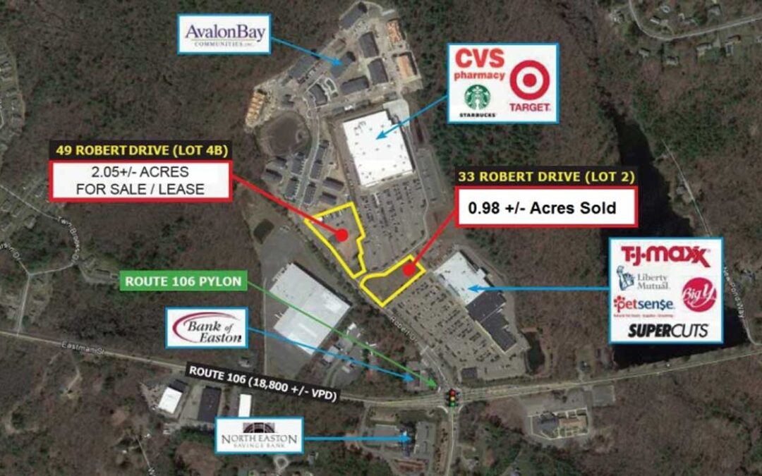 Summit Realty Partners sells 0.98 +/- acre retail pad in Easton, MA for $365,000.00